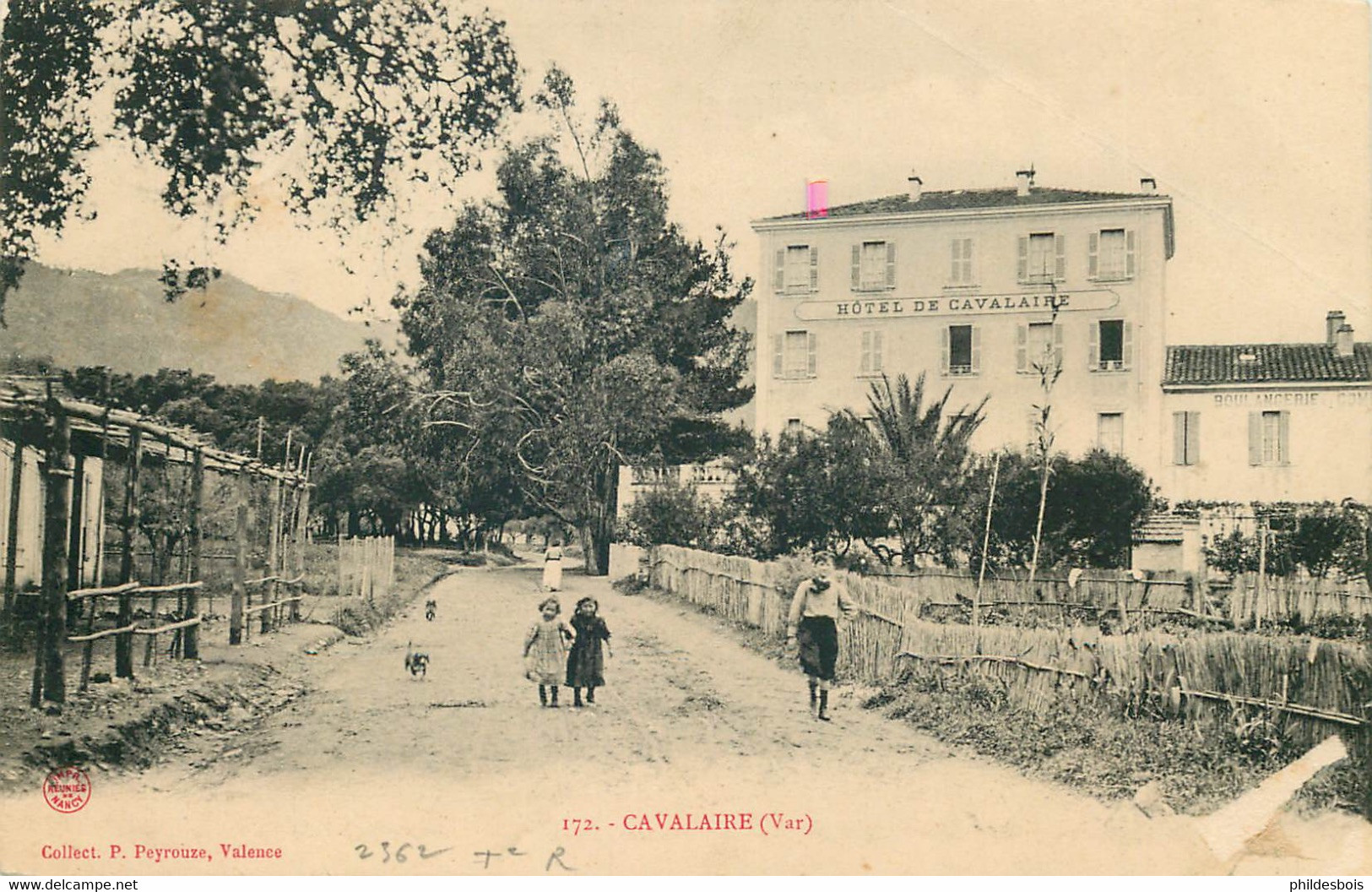 VAR  CAVALAIRE Sur MER  " Hotel De Cavalaire " - Cavalaire-sur-Mer