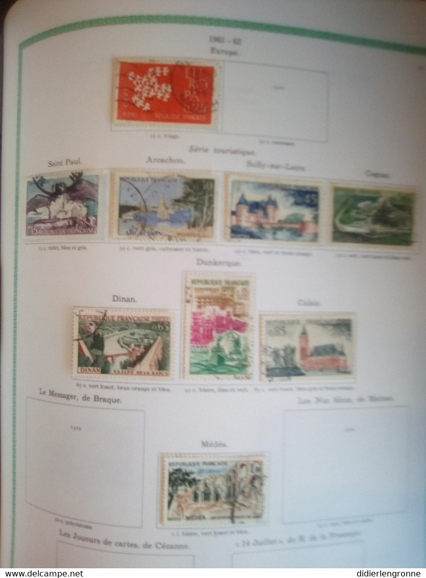 Album de timbres de France