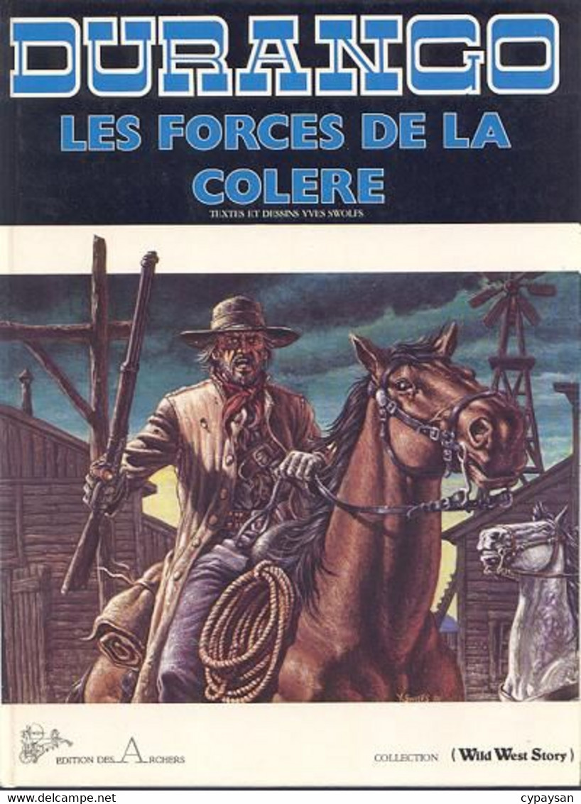 Durango 2 Les Forces De La Colère RE BE Archers 01/1982 Swolfs (BI6) - Durango