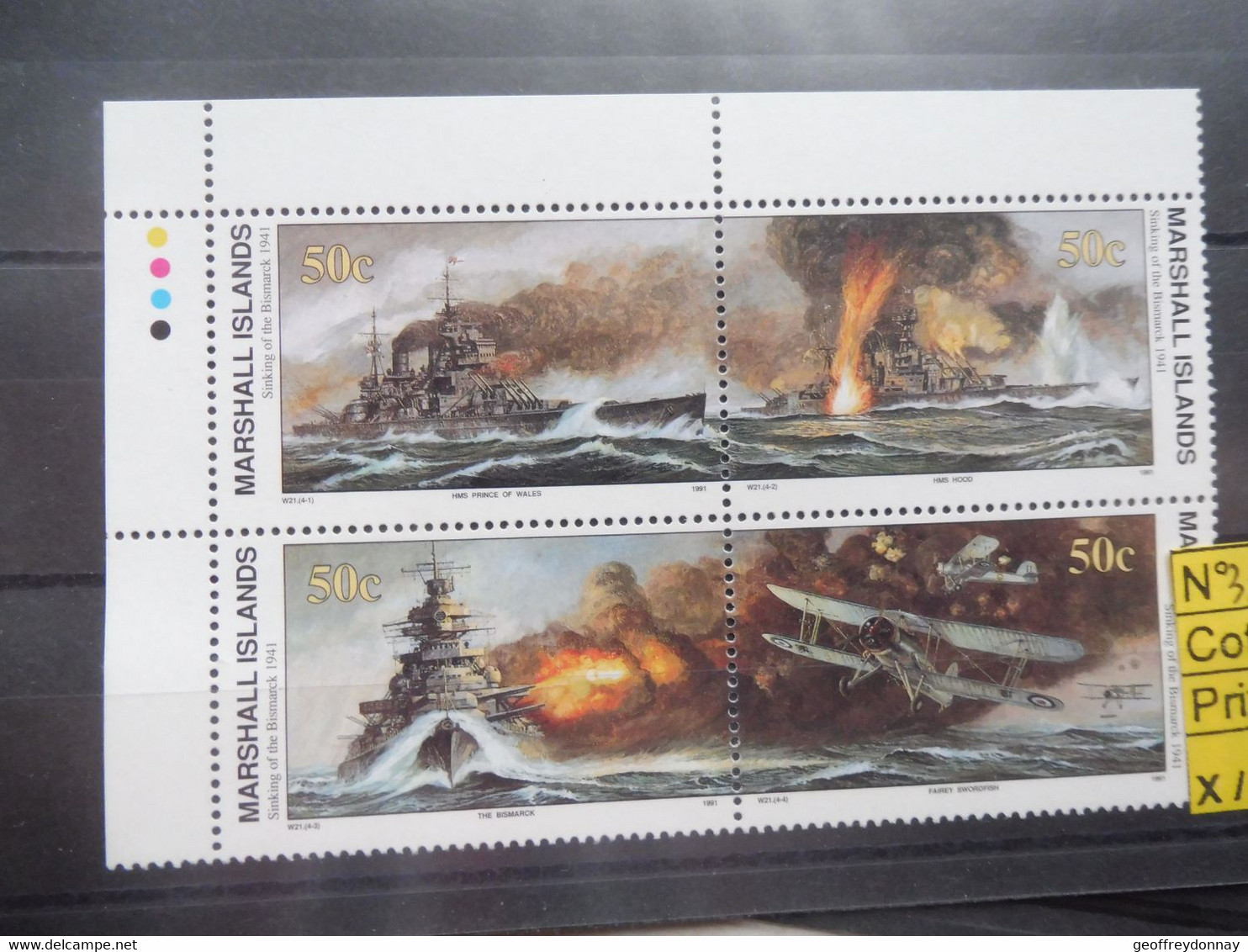 Marshall Islands 351/354 War World 1940 - 1945 Neuf Mnh ** Guerre - WW2 (II Guerra Mundial)