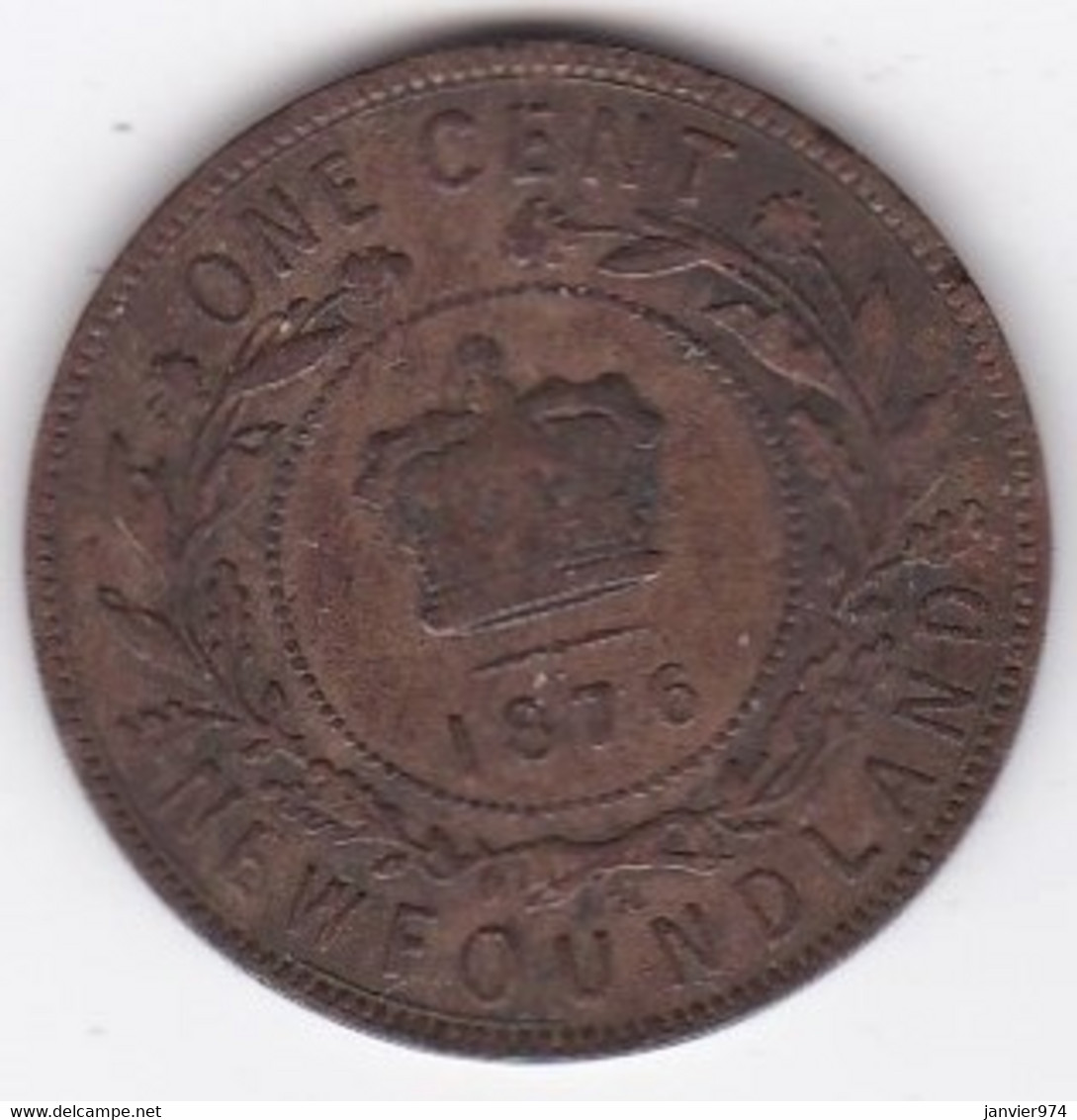 Canada. Terre-Neuve / Newfoundland 1 Cent 1872 H. Victoria - Canada