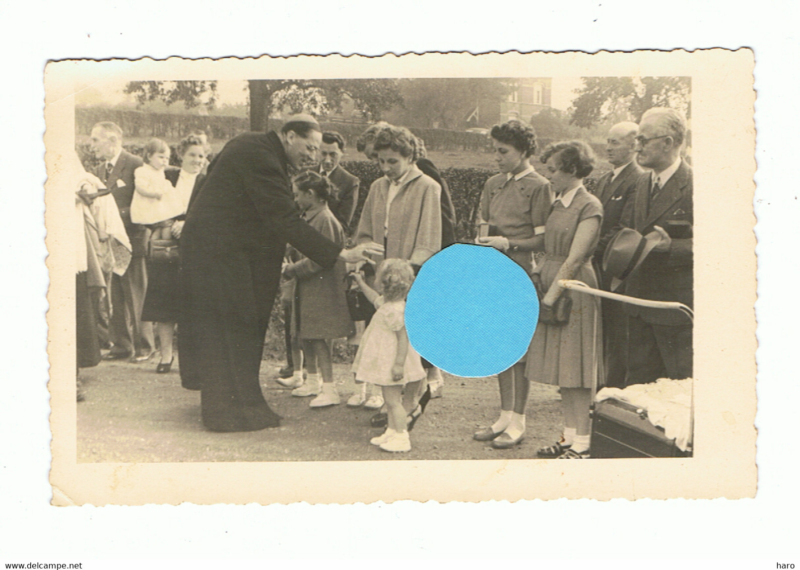 Photo Carte - Visite De Monseigneur Van Zuylen à Olne ( Sous Réserve ) - Olne