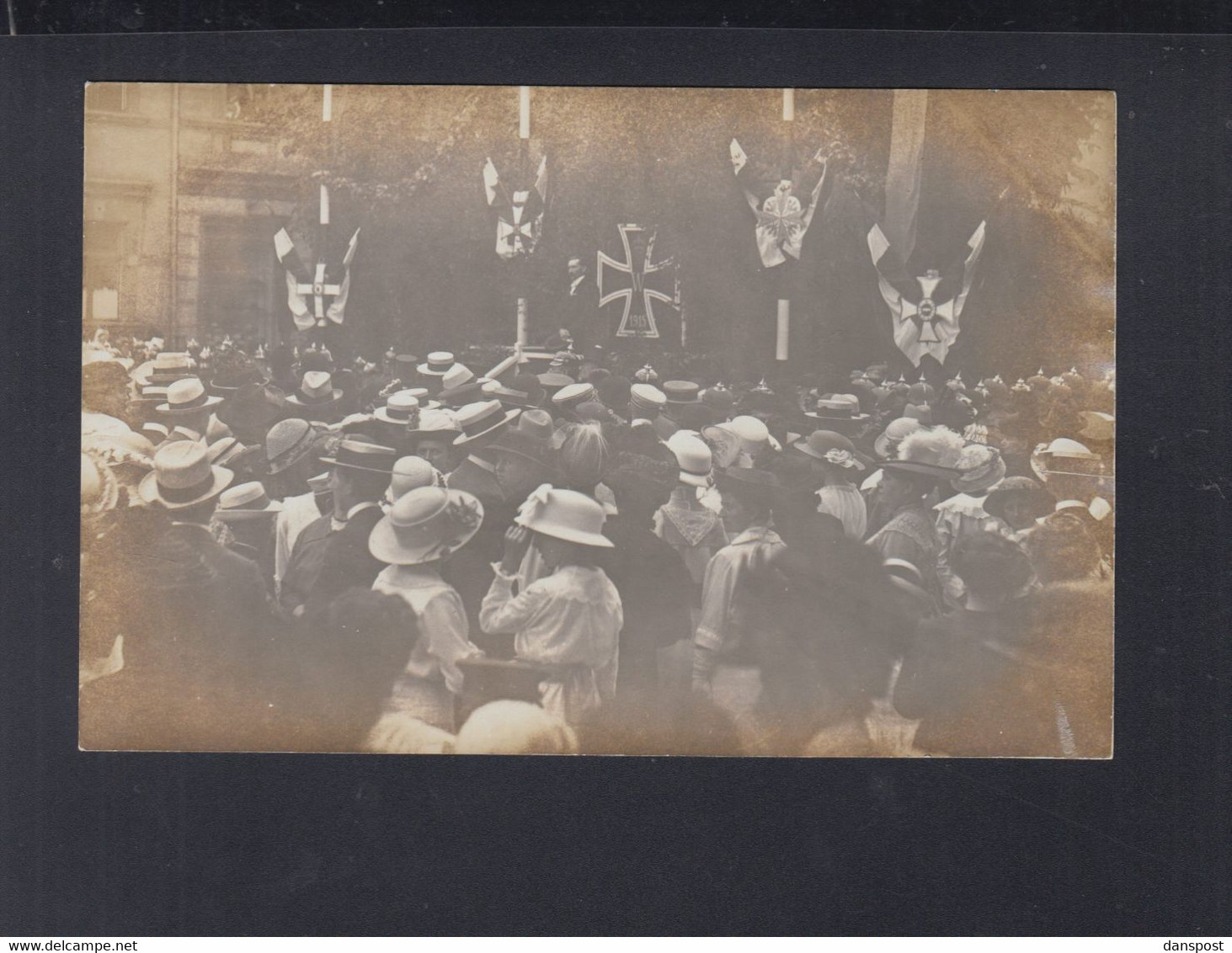 Dt. Reich AK Das Eiserne Kreuz In Grünberg 1915 - Gruenberg
