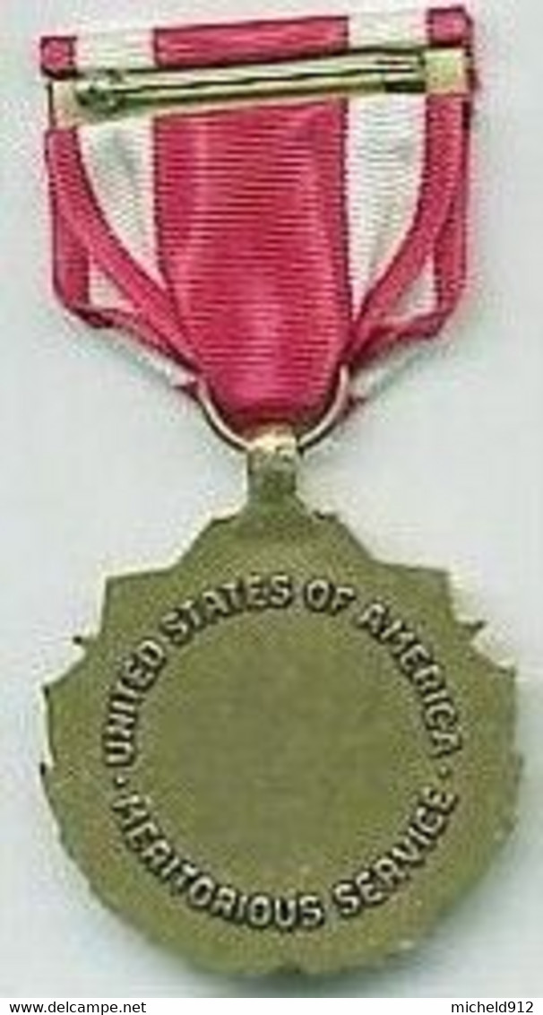 MEDAILLE USA POUR MERITORIOUS SERVICE - Etats-Unis