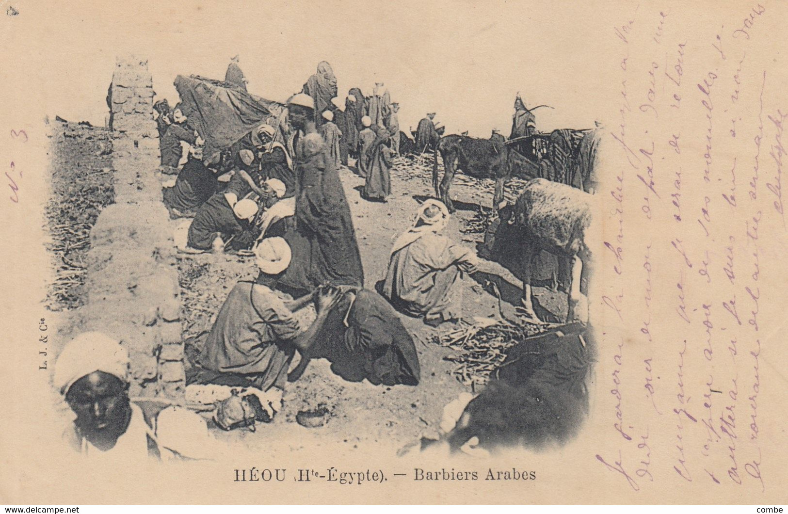 POST CARD. 19O3. ALEXANDRIE. EGYPTE TO SMYNE TURQUIE D'EUROPE - Brieven En Documenten