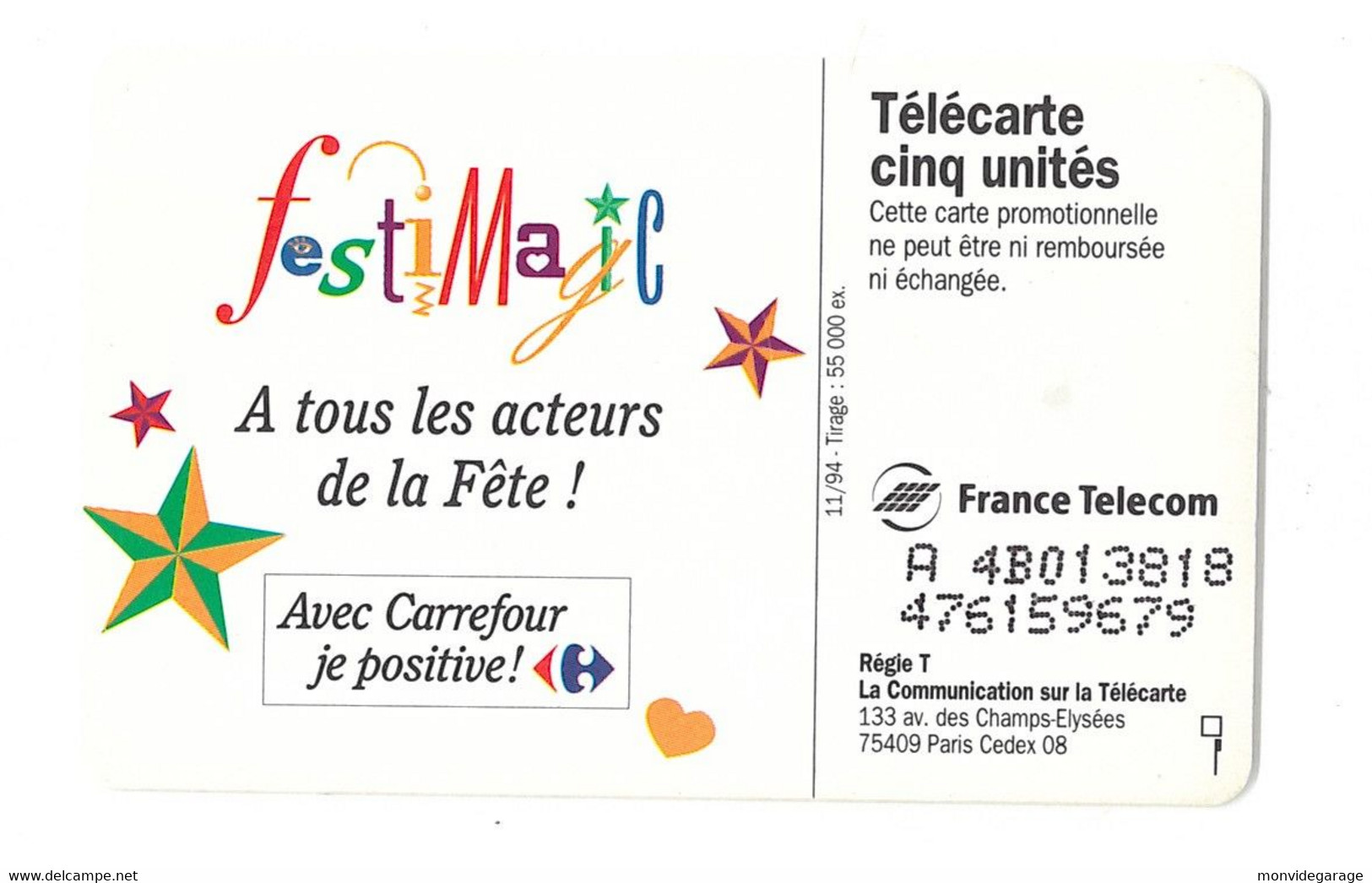 Gn 89 - Festimagic Carrefour - Variëteiten