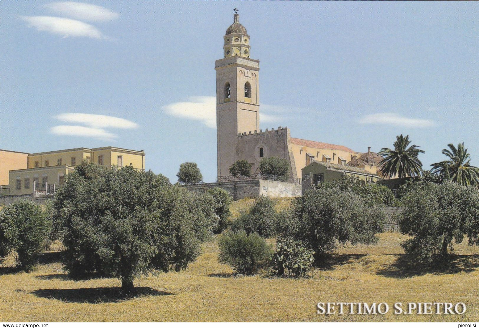 (T142) - SETTIMO SAN PIETRO (Cagliari) - Chiesa Di San Pietro Apostolo - Cagliari