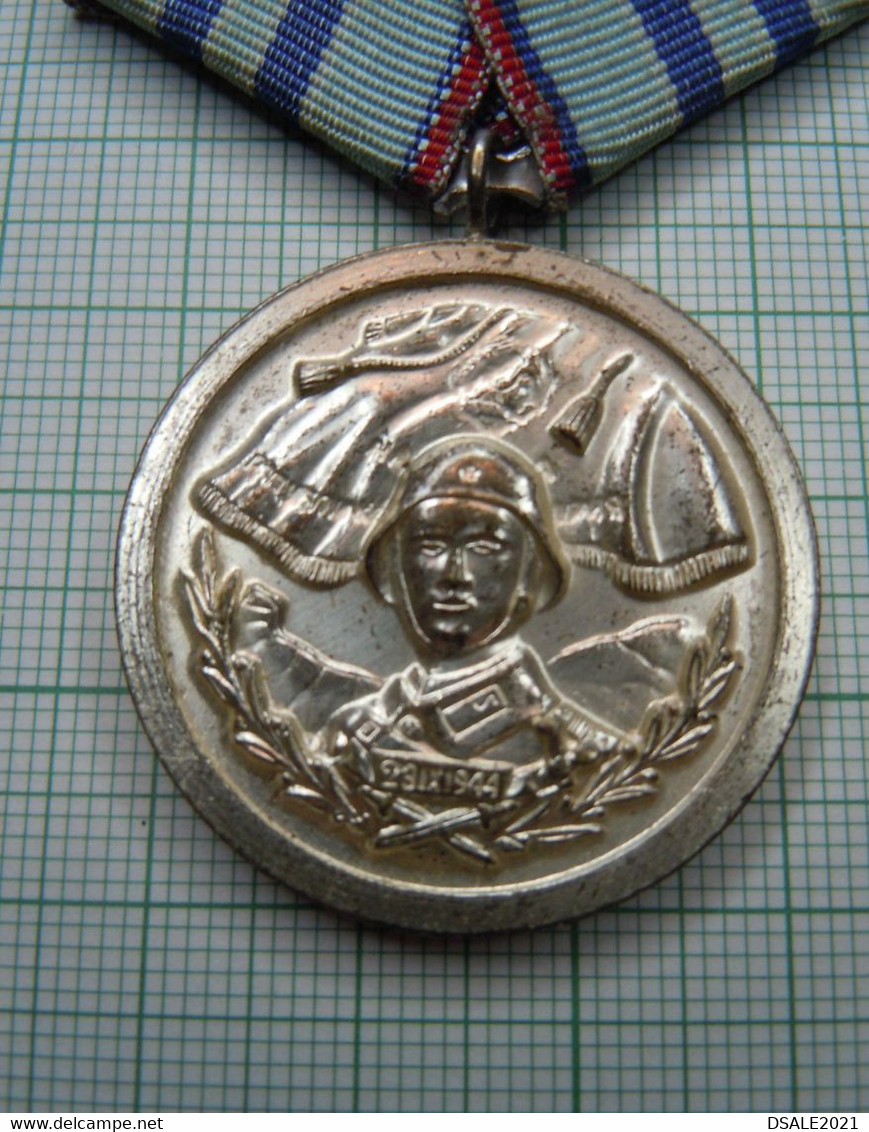 Bulgaria Bulgarian Communist Army Medal Order For 15 Years Flawless Excellent Service In Army Forces (c25) - Altri & Non Classificati