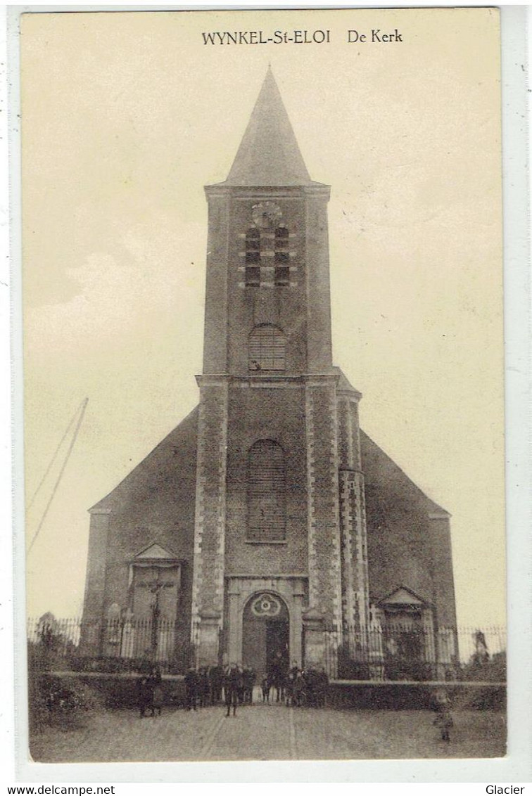 WYNKEL-ST-ELOI - Ledegem - De Kerk - Feldpostamt D 27 Reservekorps 1915 - Ledegem