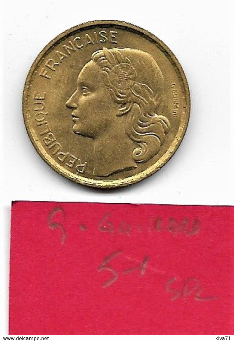 20 Francs  " G.Guiraud "  1951    SPL - 20 Francs