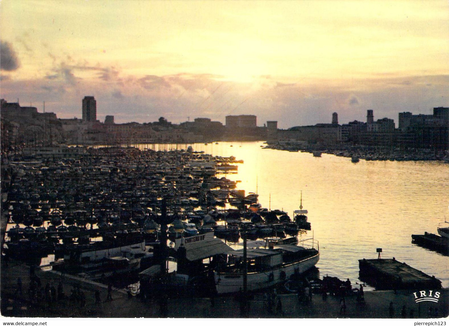 13 - Marseille - Coucher De Soleil Sur Le Vieux Port - Vieux Port, Saint Victor, Le Panier