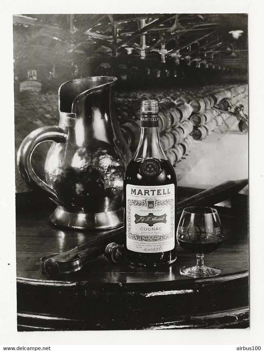 PHOTO ORIGINALE MARKETING - COGNAC J & F MARTELL FONDÉE EN 1715 - COGNAC *** - PRODUCE OF FRANCE V.S.O.P - Licor Espirituoso