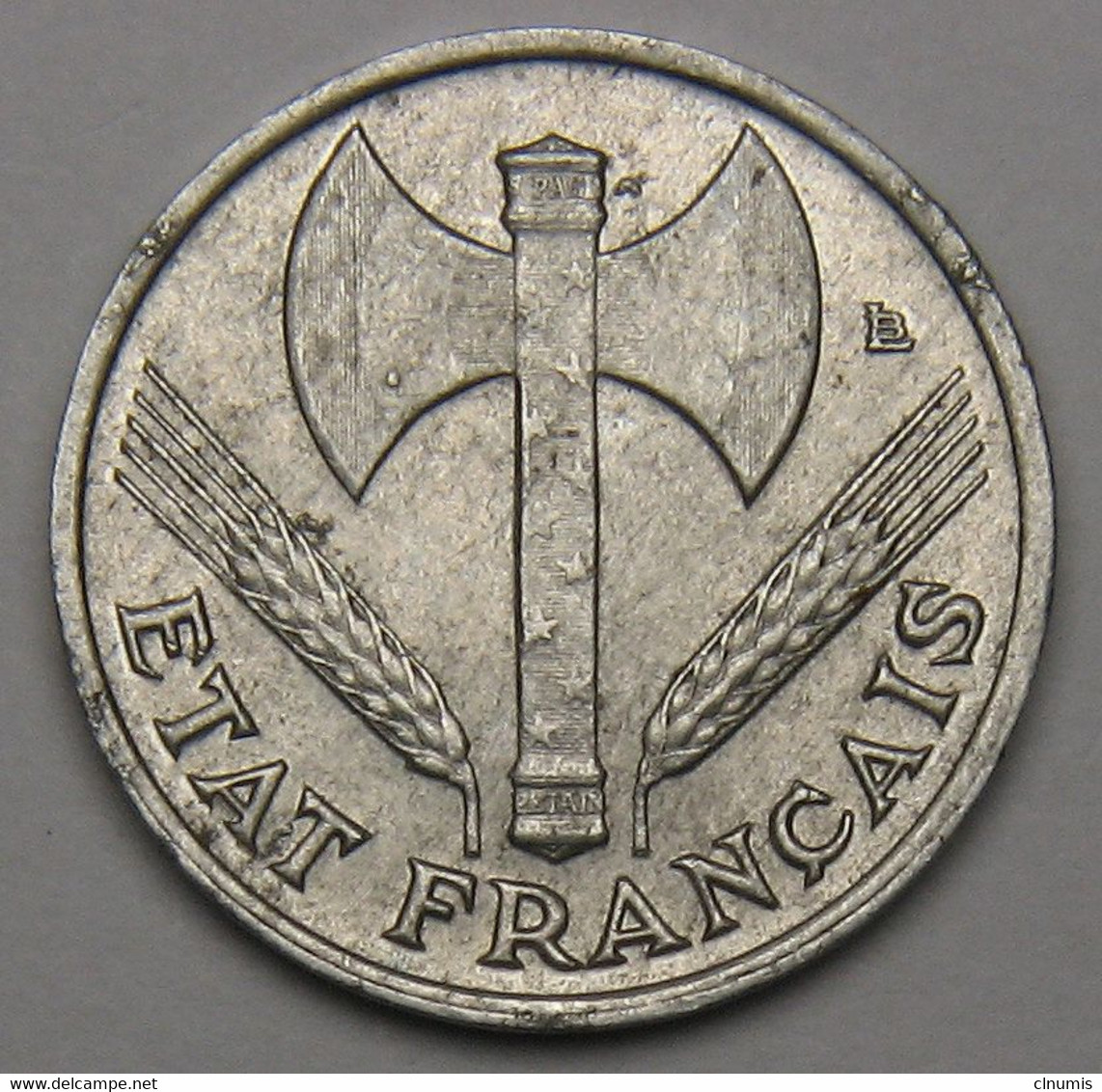 ASSEZ RARE 50 Centimes Francisque, Légère, 1944 - Etat Français - 50 Centimes