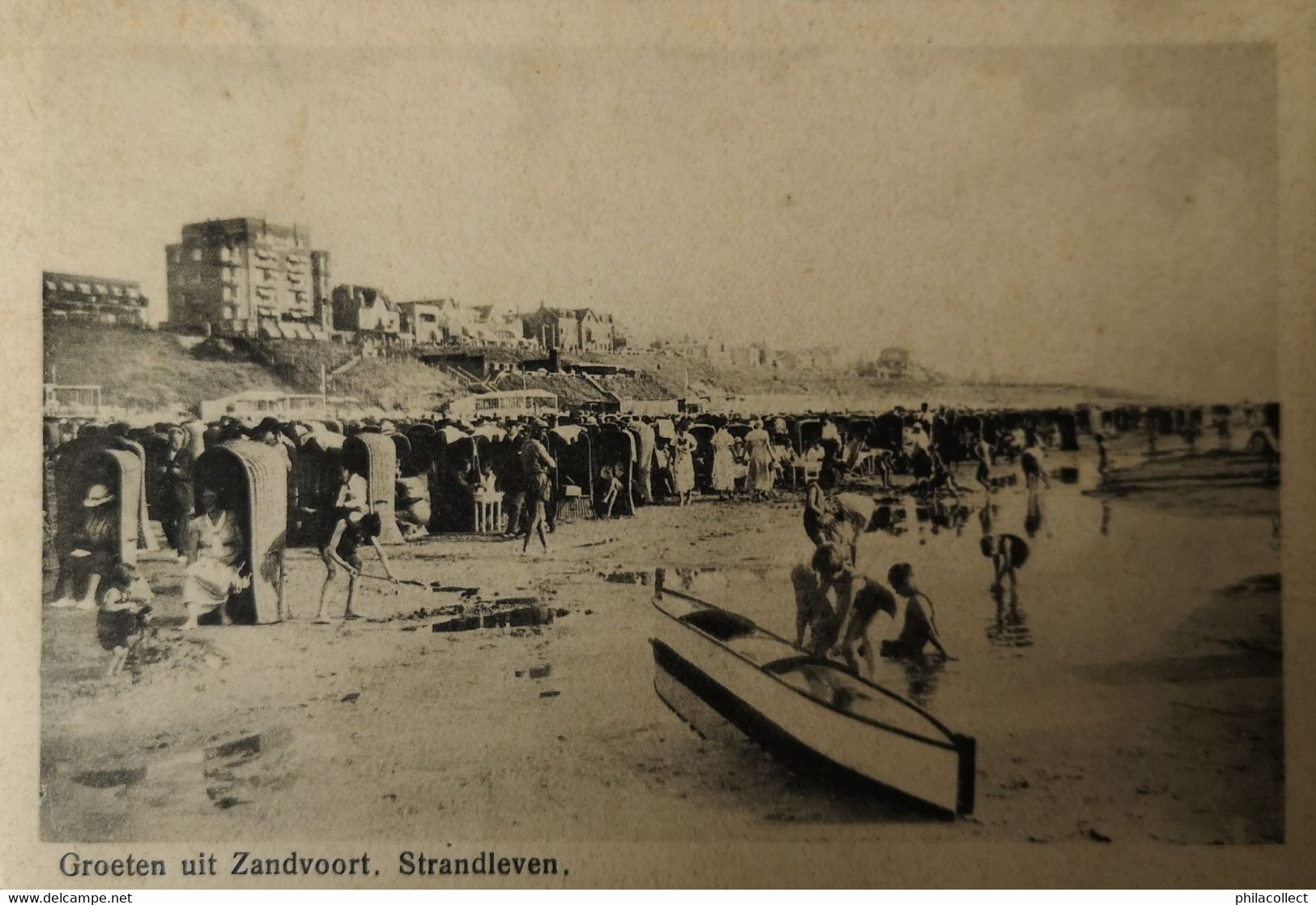 Zandvoort Groeten Uit // Strandleven 1934 - Zandvoort