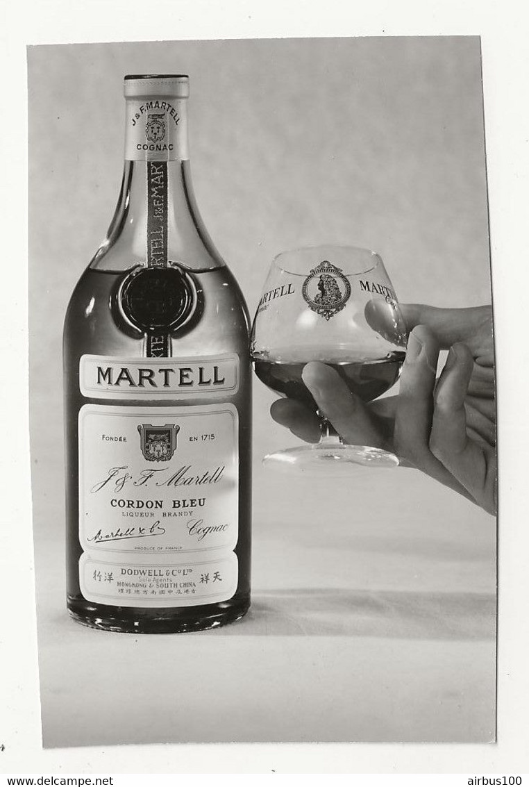 PHOTO ORIGINALE MARKETING - COGNAC J & F MARTELL CORDON BLEU LIQUEUR BRANDY - DODWELL & Cie HONG KONG & SOUTH CHINA - Spirituosen