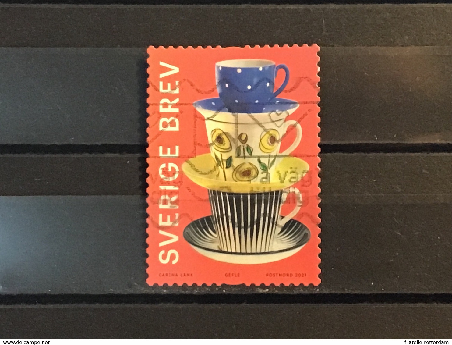 Zweden / Sweden - Zweeds Porselein 2021 - Used Stamps