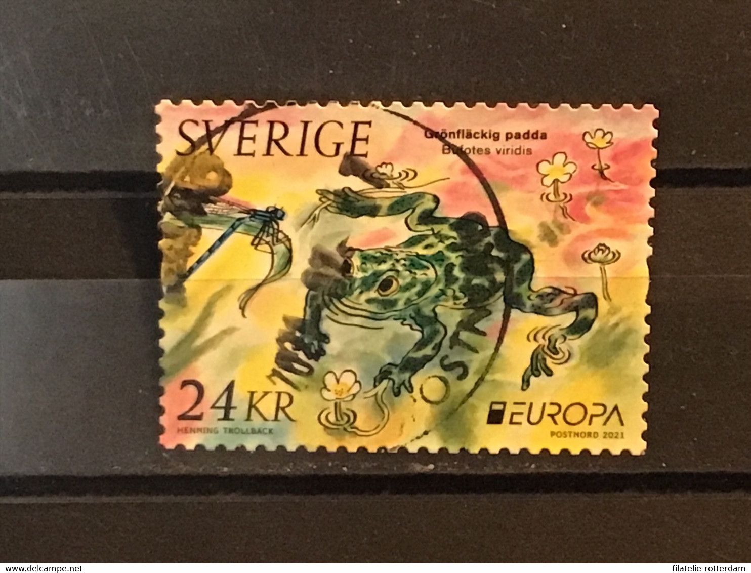 Zweden / Sweden - Europa, Bedreigde Dieren (24) 2021 - Used Stamps