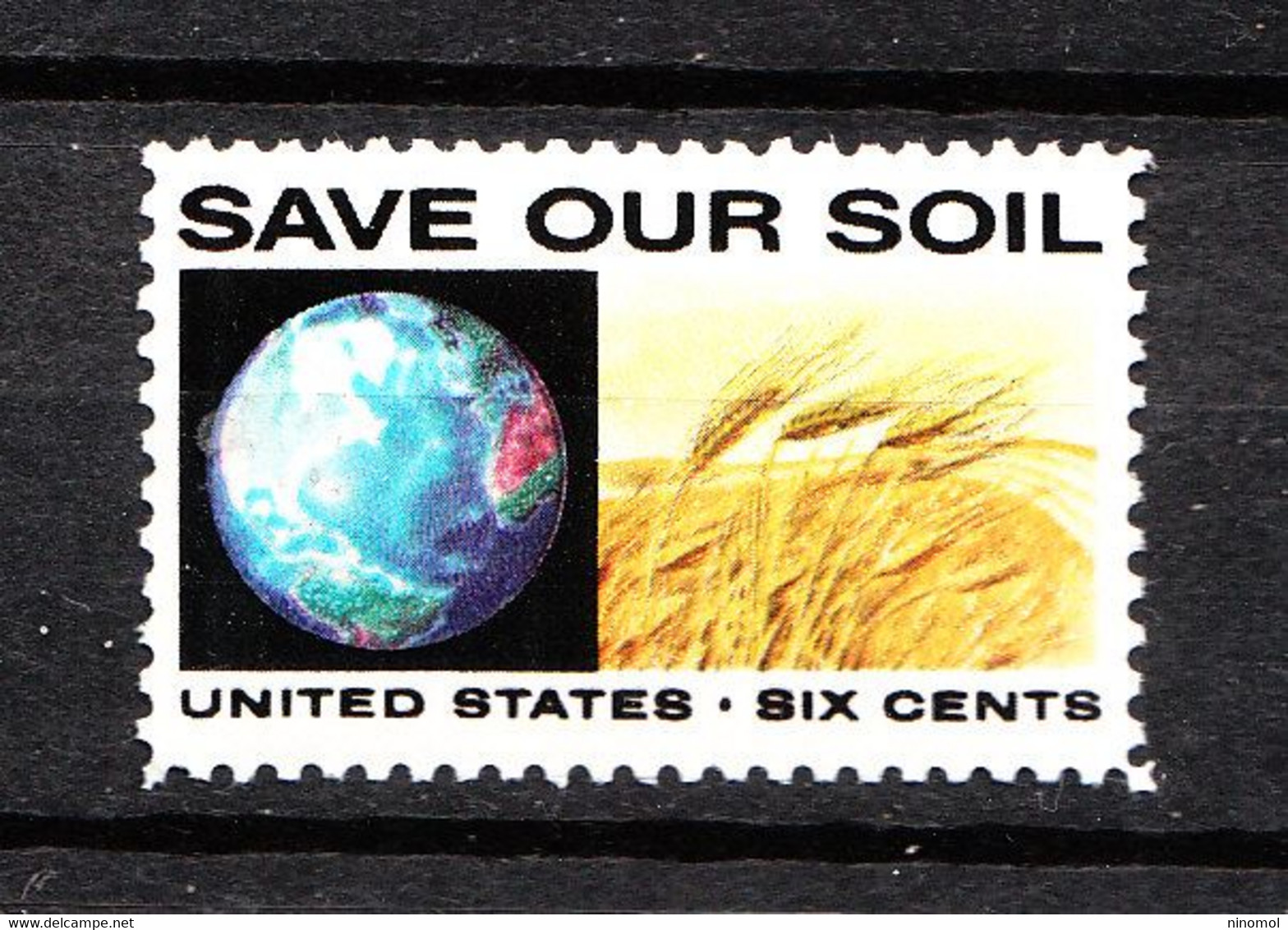 U.s.a.  - 1970. Salva La Nostra Terra. Il Raccolto. Save Our Soil. The Harvest . MNH - Pollution