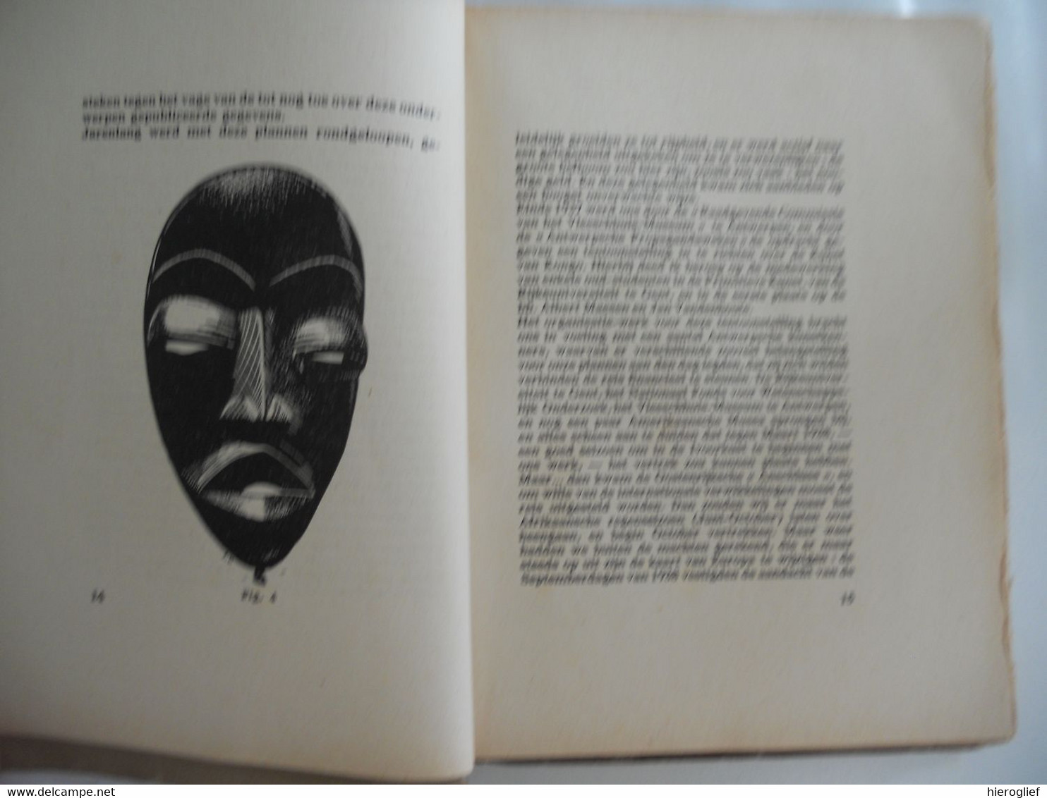 MASKERS En DANSERS In De IVOORKUST Door Frans M. Olbrechts 1940  Afrika Afrique Côte D'Ivoire ° Antwerpen + Aken - Histoire