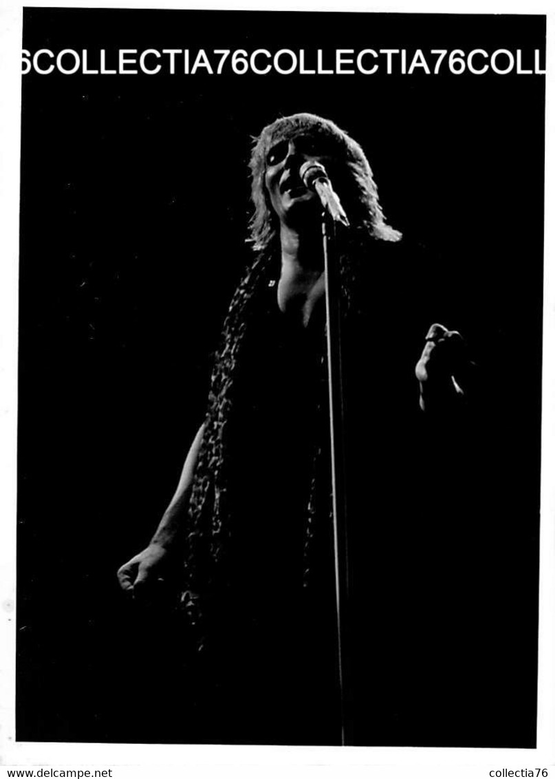 RARE PHOTO ROD STEWART JAPAN TOUR 1981 LOT DE 17 NOIR BLANC WHITE BLACK