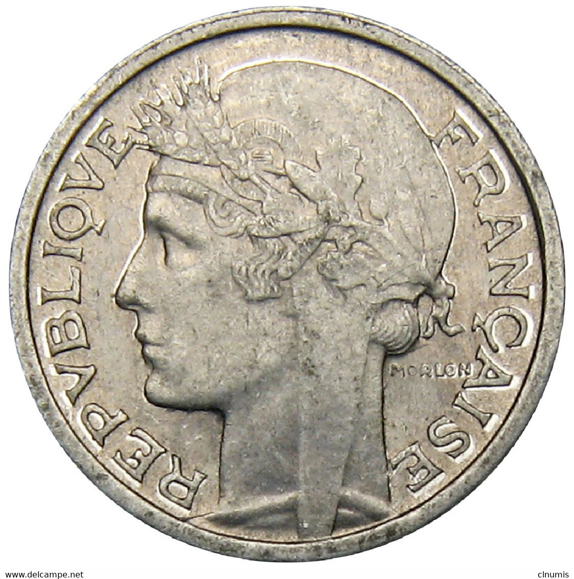 50 Centimes Morlon, Aluminium, 1945 B (Beaumont-le-Roger) - Gouvernement Provisoire De La République Française - 50 Centimes