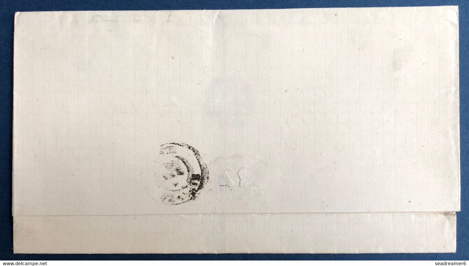 ESPAGNE Lettre De 1874 De MALAGA Avec N°2 Impots De Guerre + N°132 10c Vert Obl Losange Noir Pour RIVADEO TTB - Lettres & Documents