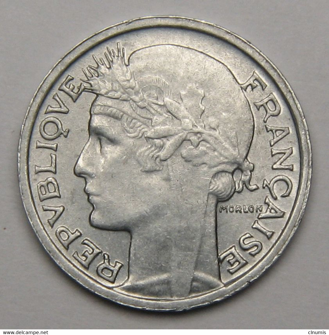 50 Centimes Morlon, Aluminium, 1946 - Gouvernement Provisoire De La République Française - 50 Centimes