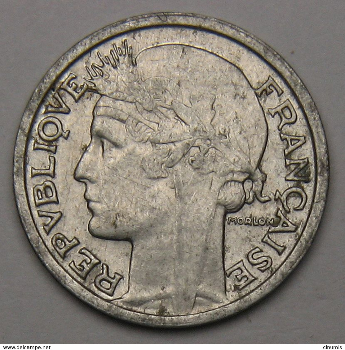 50 Centimes Morlon, Aluminium, 1946 - Gouvernement Provisoire De La République Française - 50 Centimes