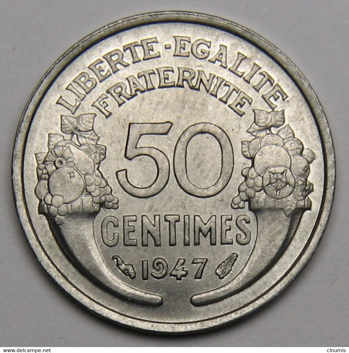 RARE En L'ETAT : FDC ! 50 Centimes Morlon, Aluminium, 1947 - Gouvernement Provisoire De La République Française - 50 Centimes