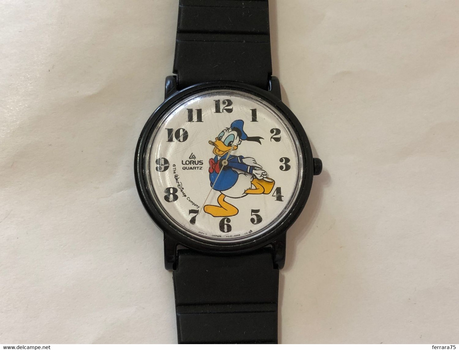 Watches bracket OROLOGIO LORUS SEIKO WALT DISNEY PAPERINO