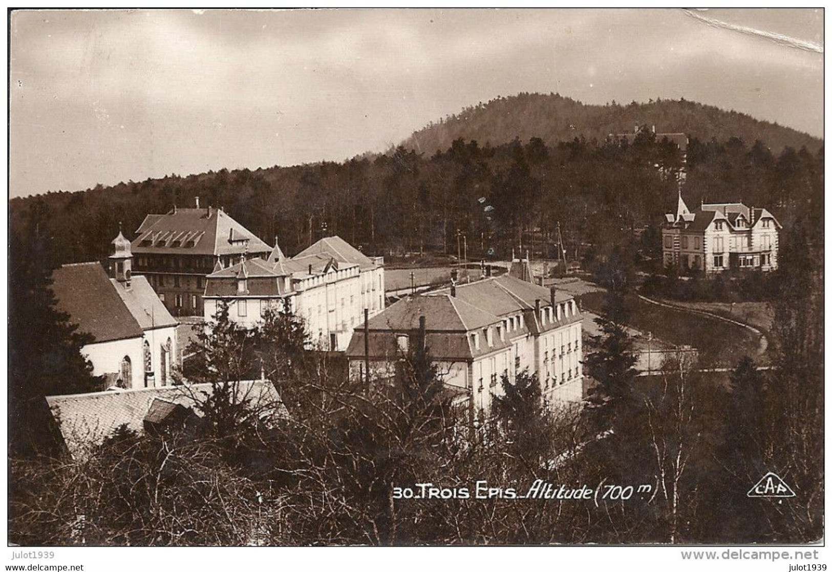 TROIS - EPIS ..--  1927 Vers PONT - SAINT - VINCENT ( Melle Georgette PARISSE ) . Voir Verso . - Trois-Epis