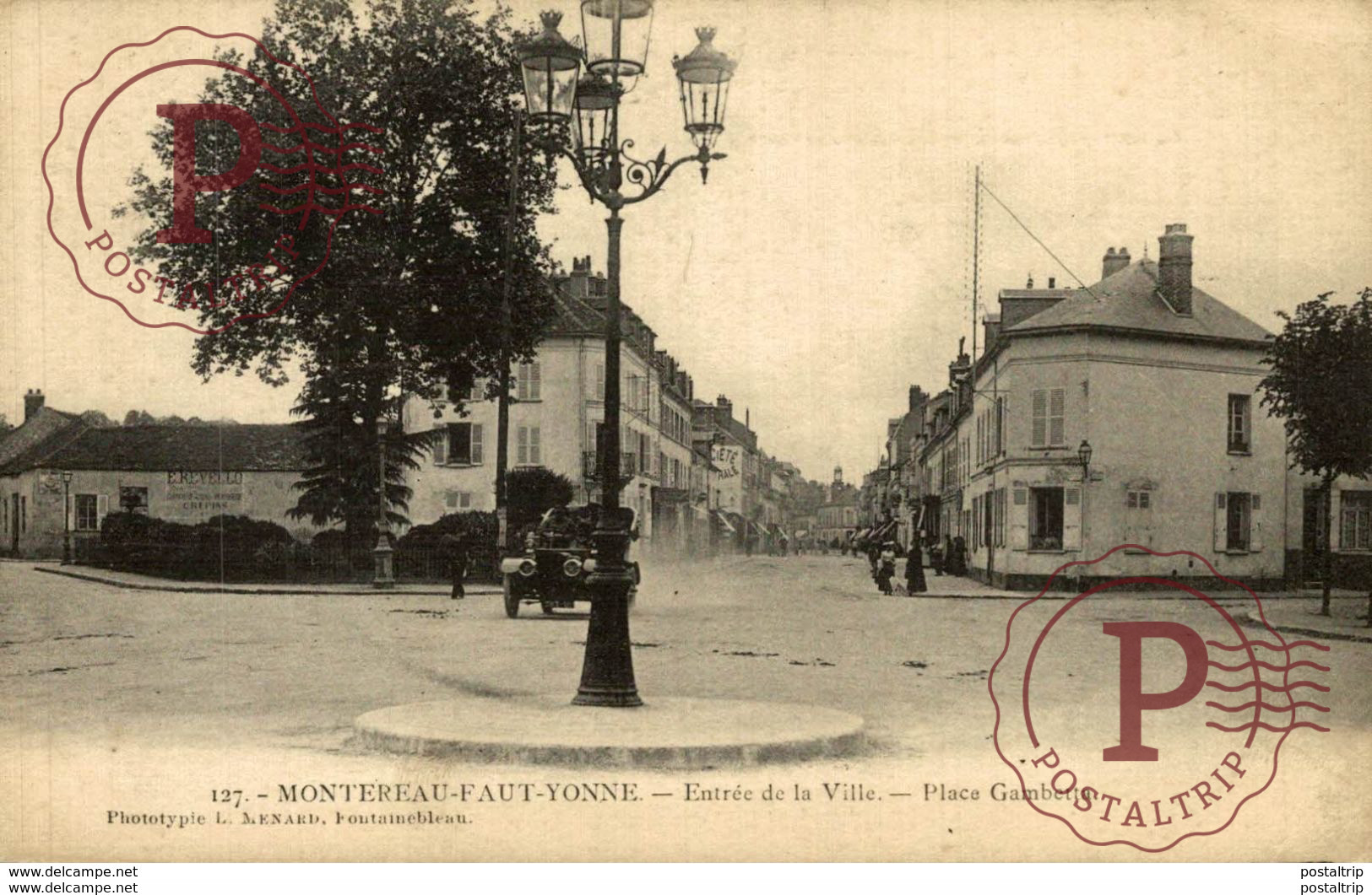 MONTEREAU FAUT YONNE ENTREE DE LA VILLE  PLACE GAMBETTA - Montereau
