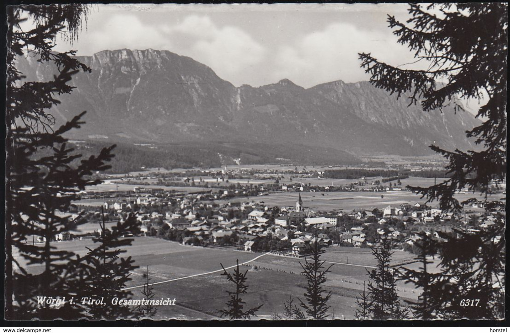 Austria - 6300 Wörgl - Unterinntal - Alte Ortsansicht  ( Echt Foto) - Wörgl