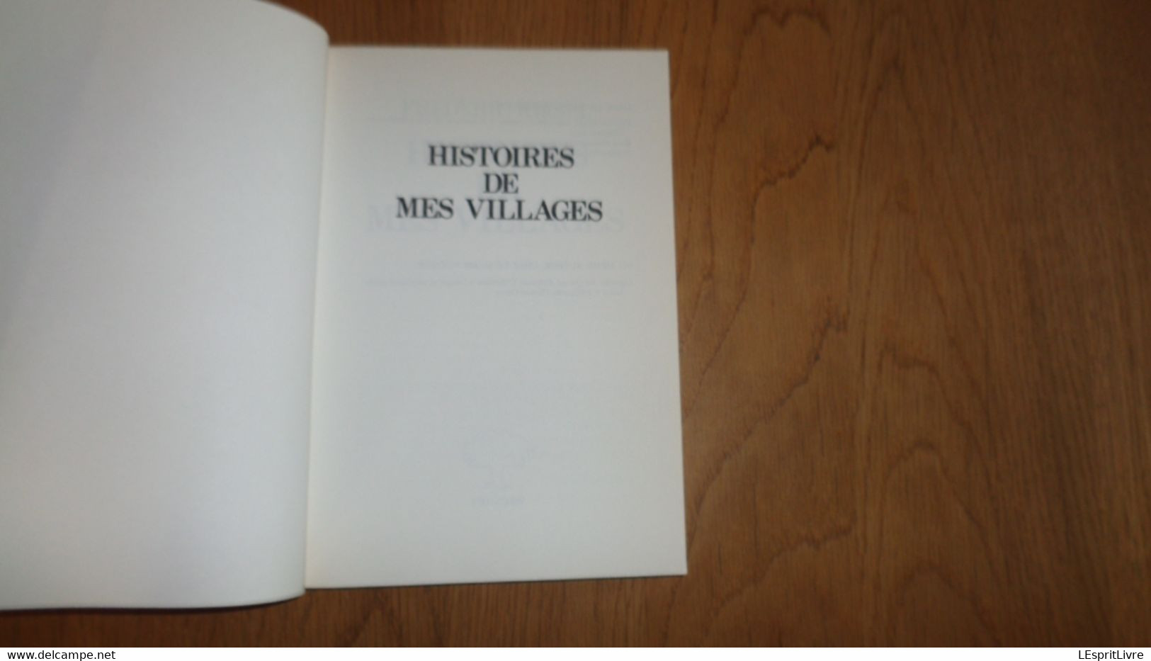 HISTOIRES DE MES VILLAGES Kiesel Régionalisme Histoire Ardenne Arlon Luxembourg Gaume Rachecourt Moulin De Ruy Stavelot - Bélgica