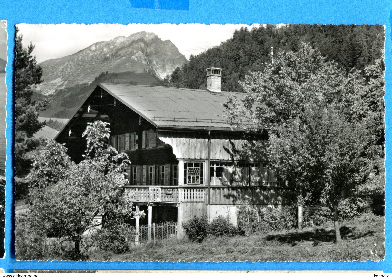 OV1281, La Tine , Pays D'Enhaut, Rossinière, Chalet Du Closalet, 6520, S. Glasson, Circulée Sous Enveloppe - Rossinière