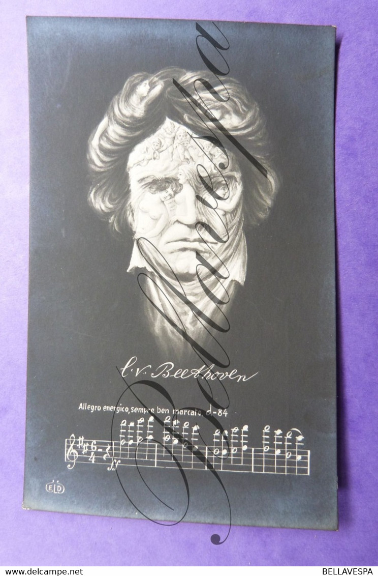 L.v. Beethoven Allegro Energico , Sempre Ben, Marcato  Edit Photo E.L.D. - Women