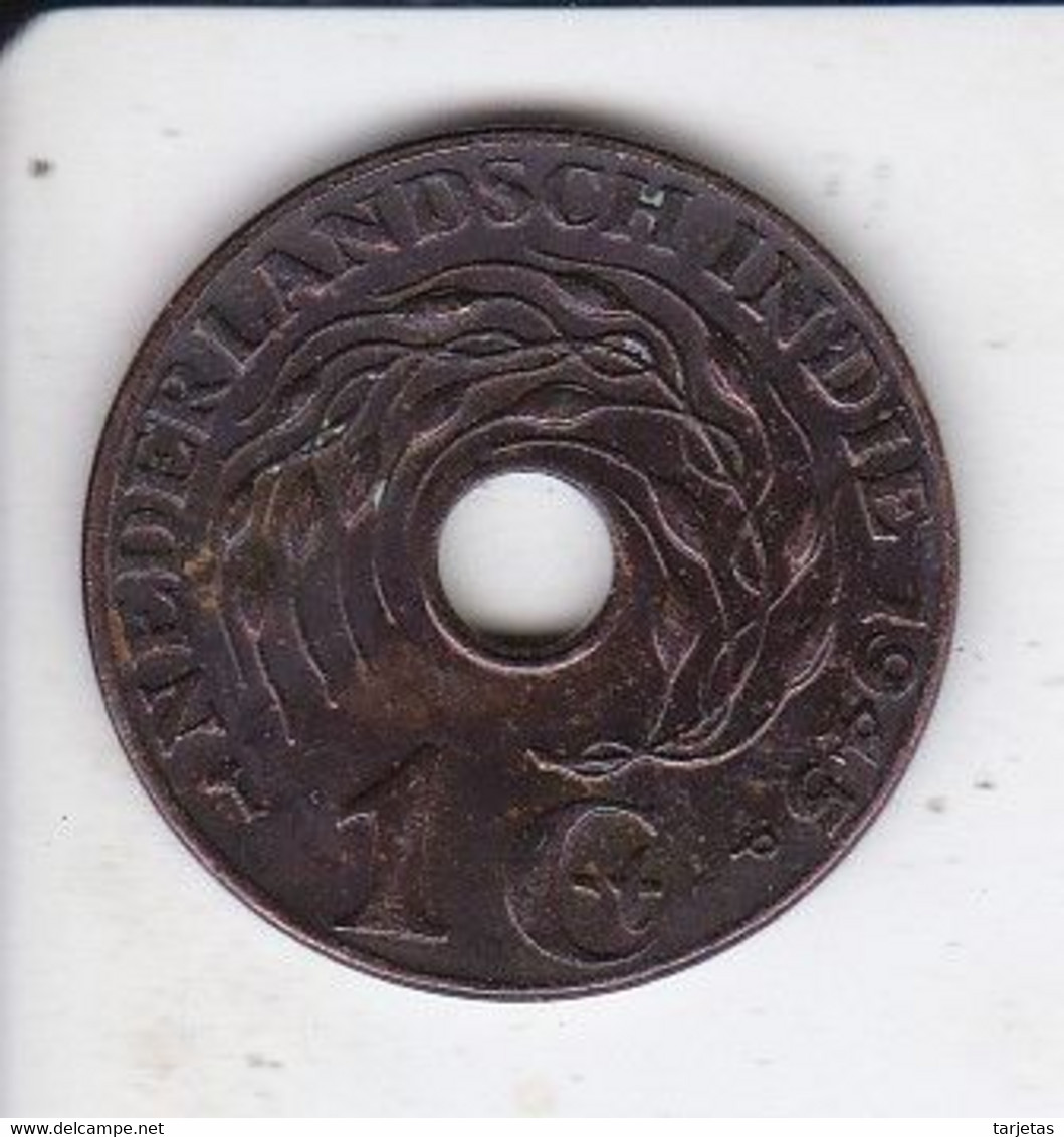 MONEDA DE INDIE NEDERLANDSCH 1 CENT DEL AÑO 1945  (COIN) - Indes Néerlandaises