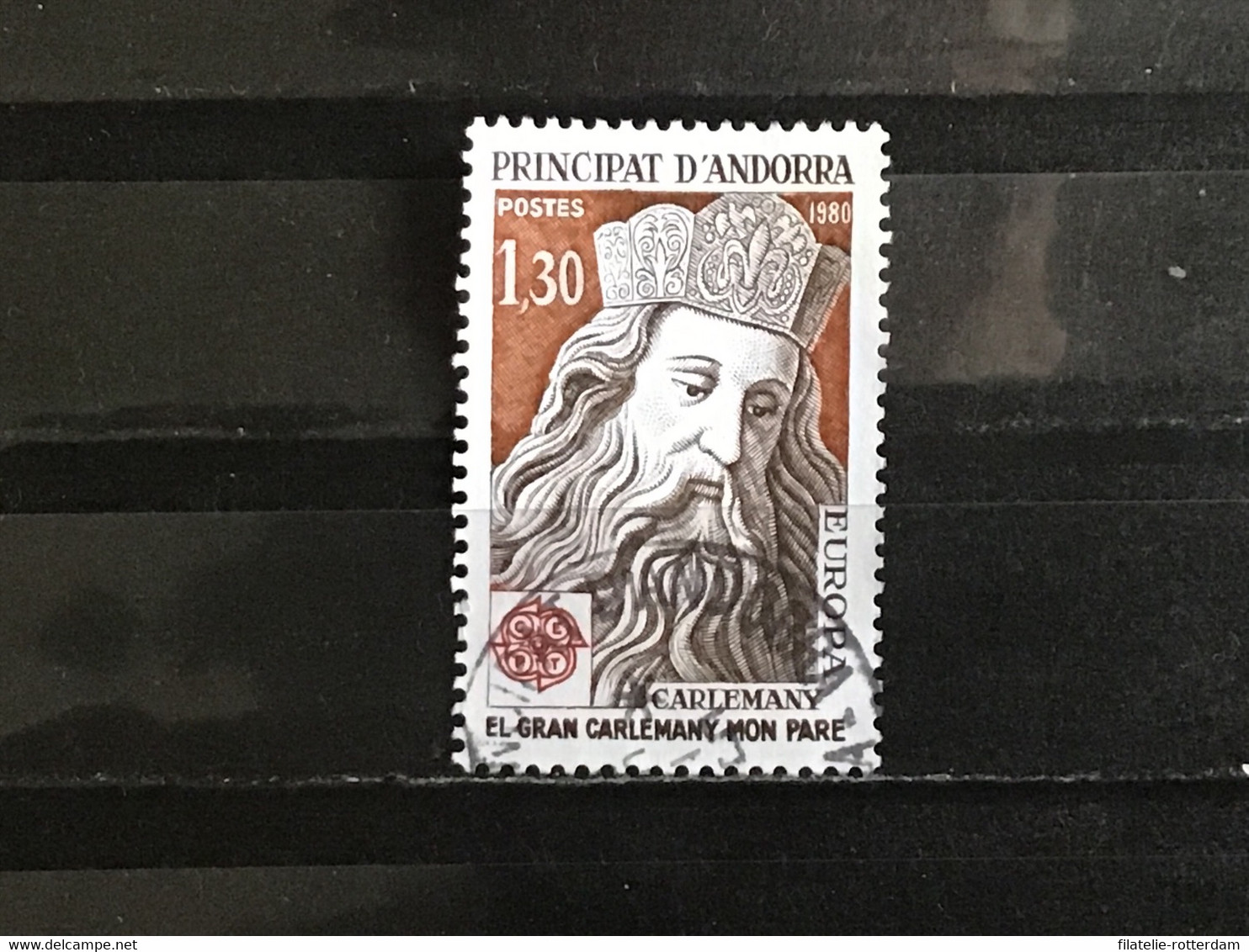 Andorra - Europa, Beroemdheden (1.30) 1980 - Used Stamps