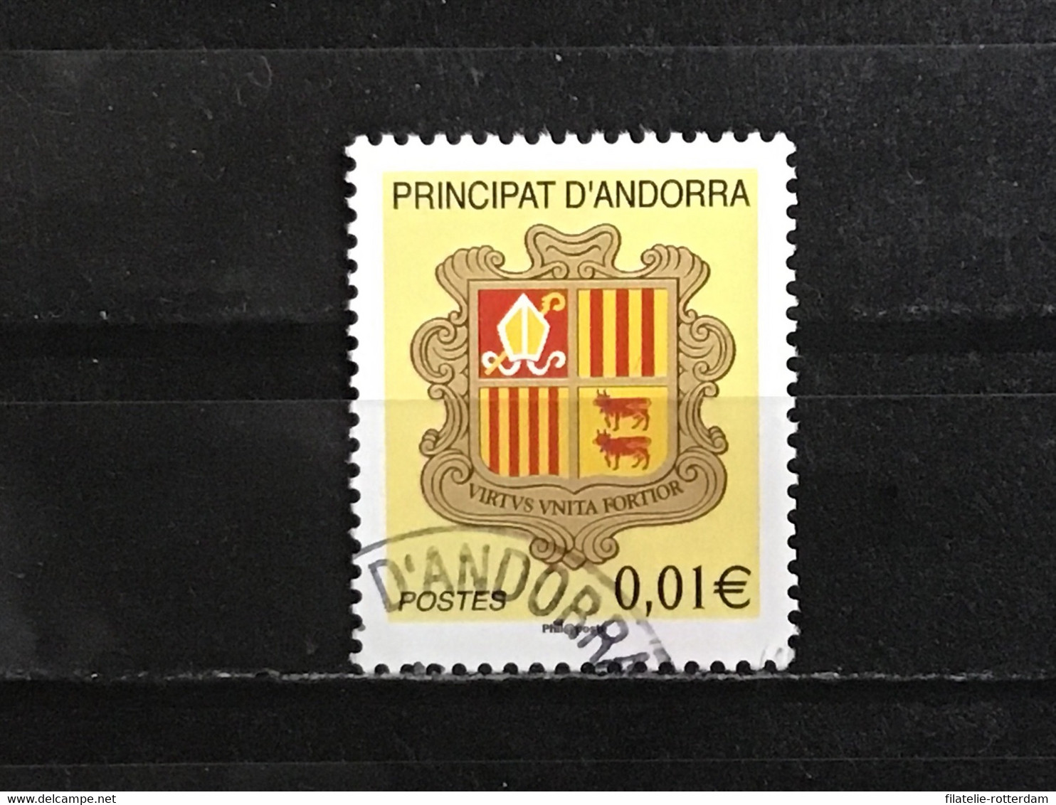 Andorra - Wapenschild (0.01) 2010 - Gebraucht