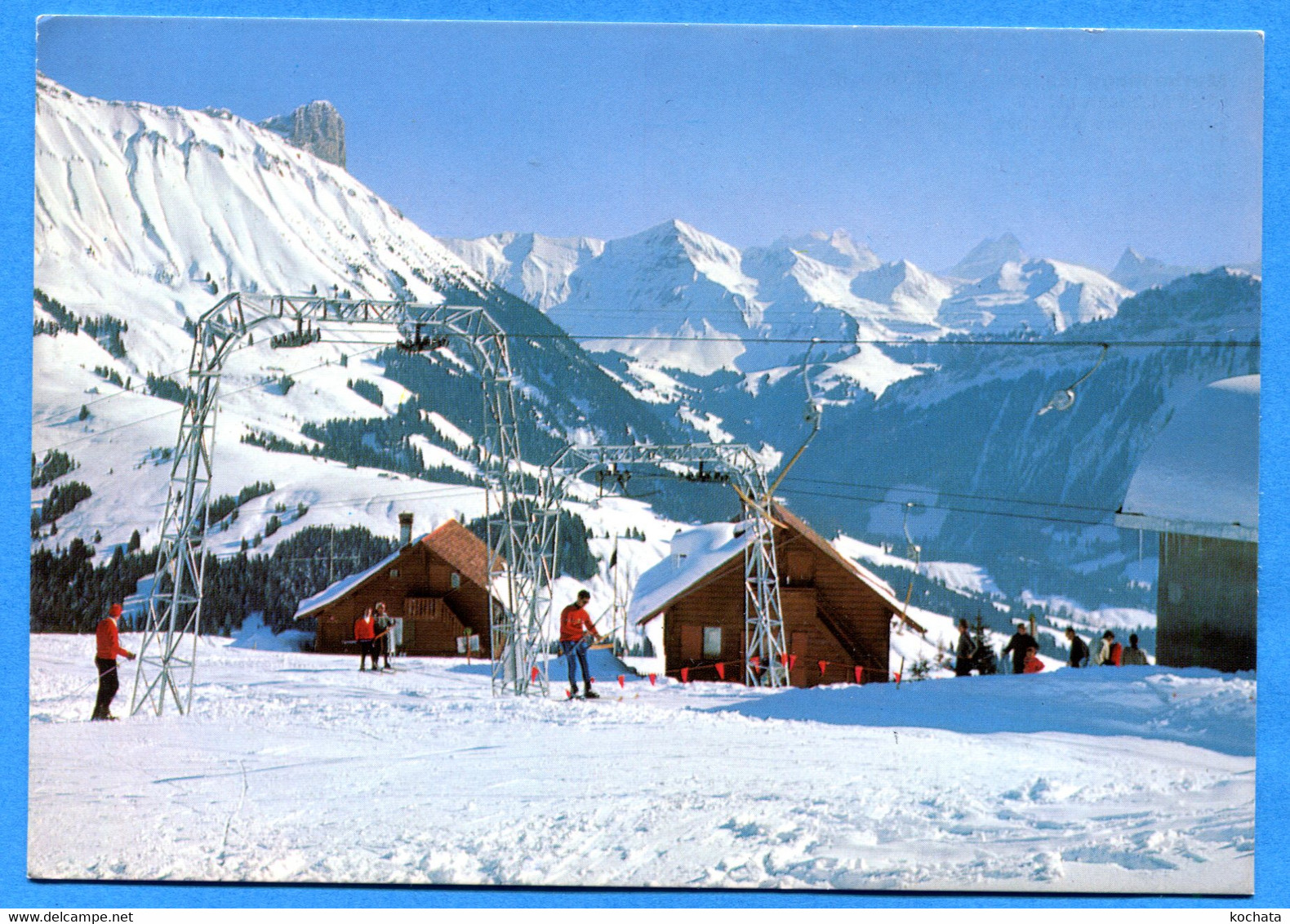 R006, Marbachegg, Marbach, Entlebuch, Skilifte, Ski, 3423, Globetrotter, GF, Circulée 1972 - Entlebuch