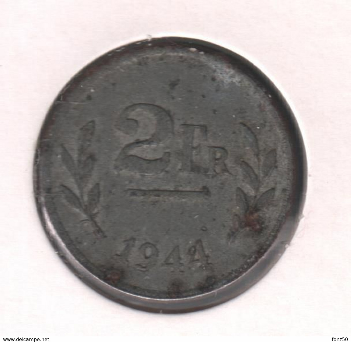 LEOPOLD III * 2 Frank 1944 Frans/vlaams * Z.Fraai * Nr 10937 - 2 Francs (1944 Liberation)
