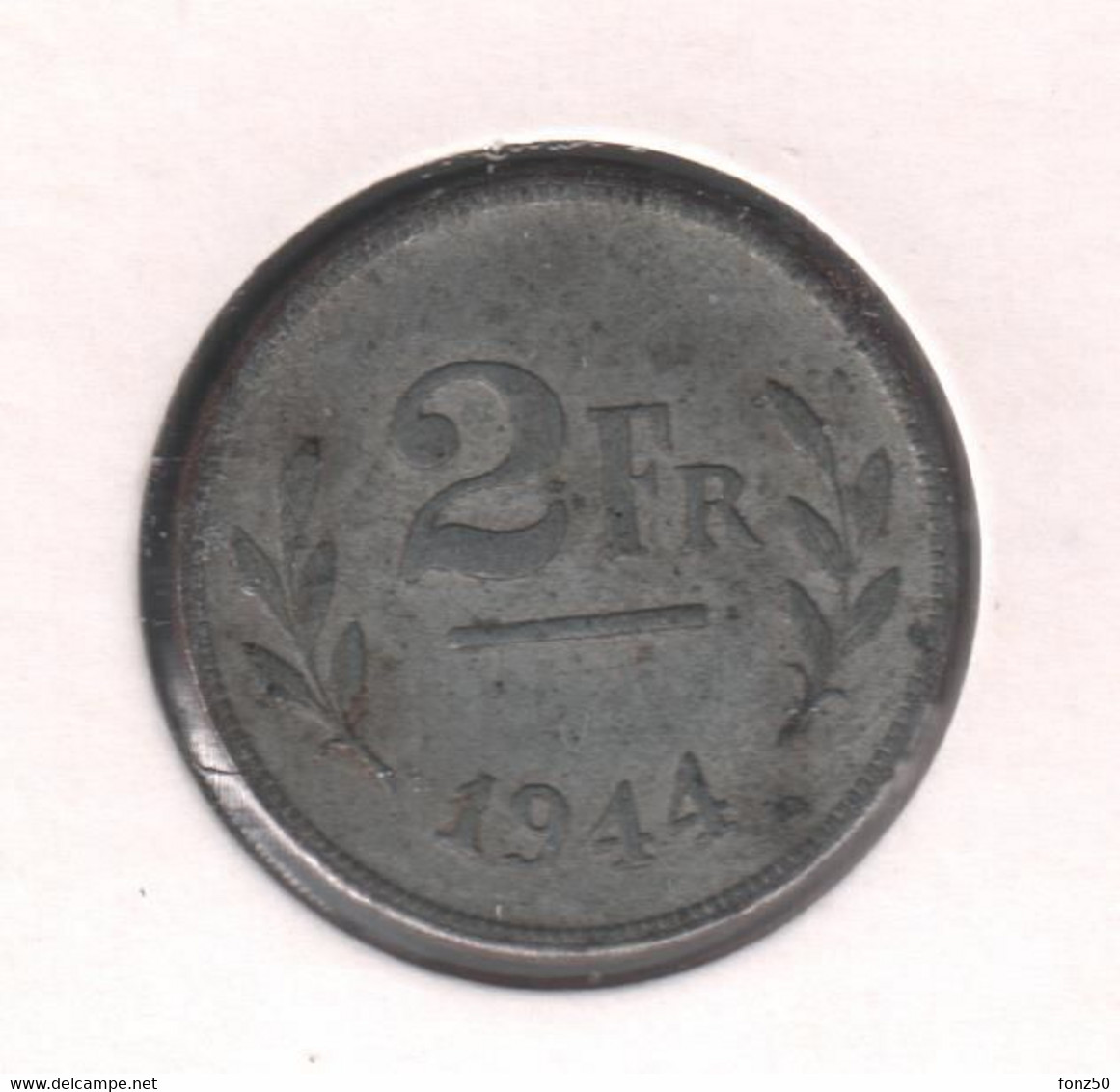 LEOPOLD III * 2 Frank 1944 Frans/vlaams * Z.Fraai * Nr 10938 - 2 Francs (1944 Liberation)