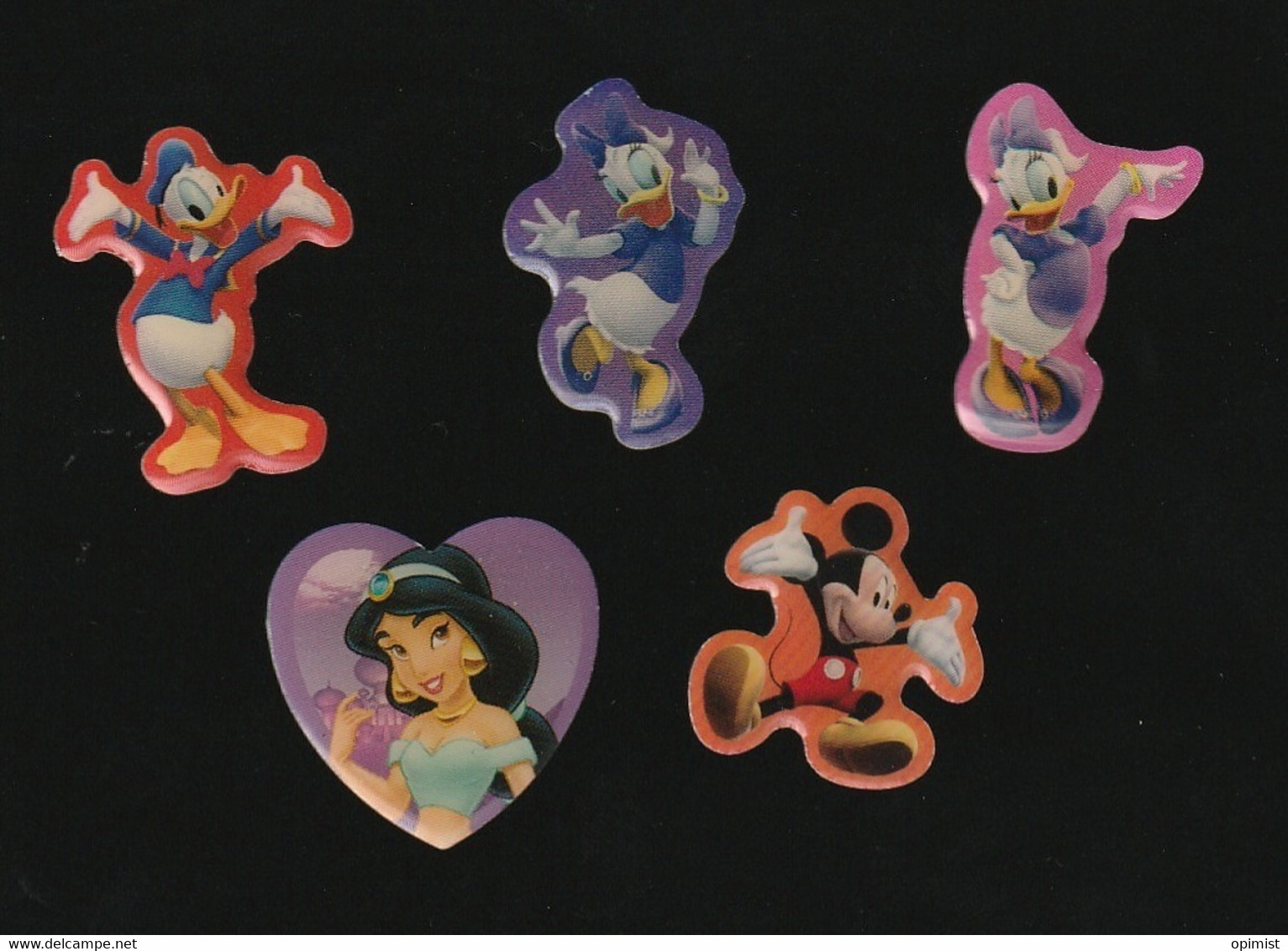 73347-Lot De 5  Pin's - Disney .donald.Mickey. - Disney