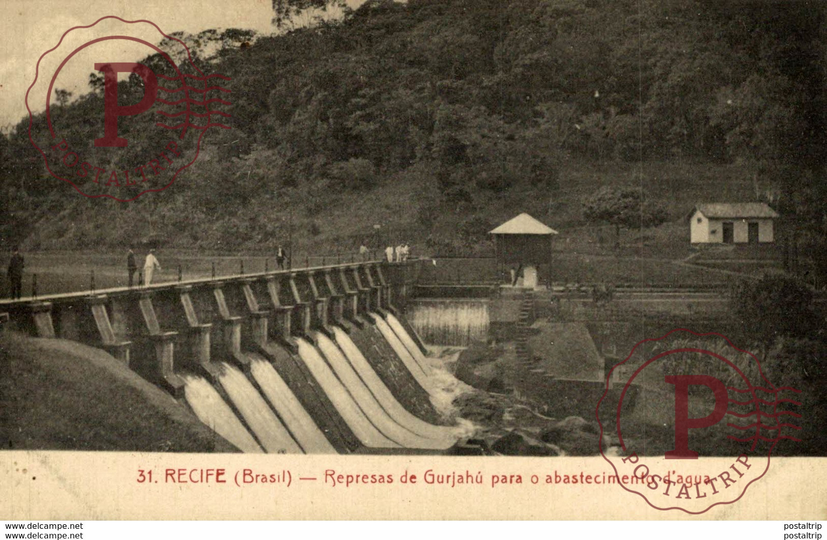 RECIFE (Brazil) - Represas De Gurjahu Para O Abastecimento D'agua     BRASIL // BRAZIL. - Recife