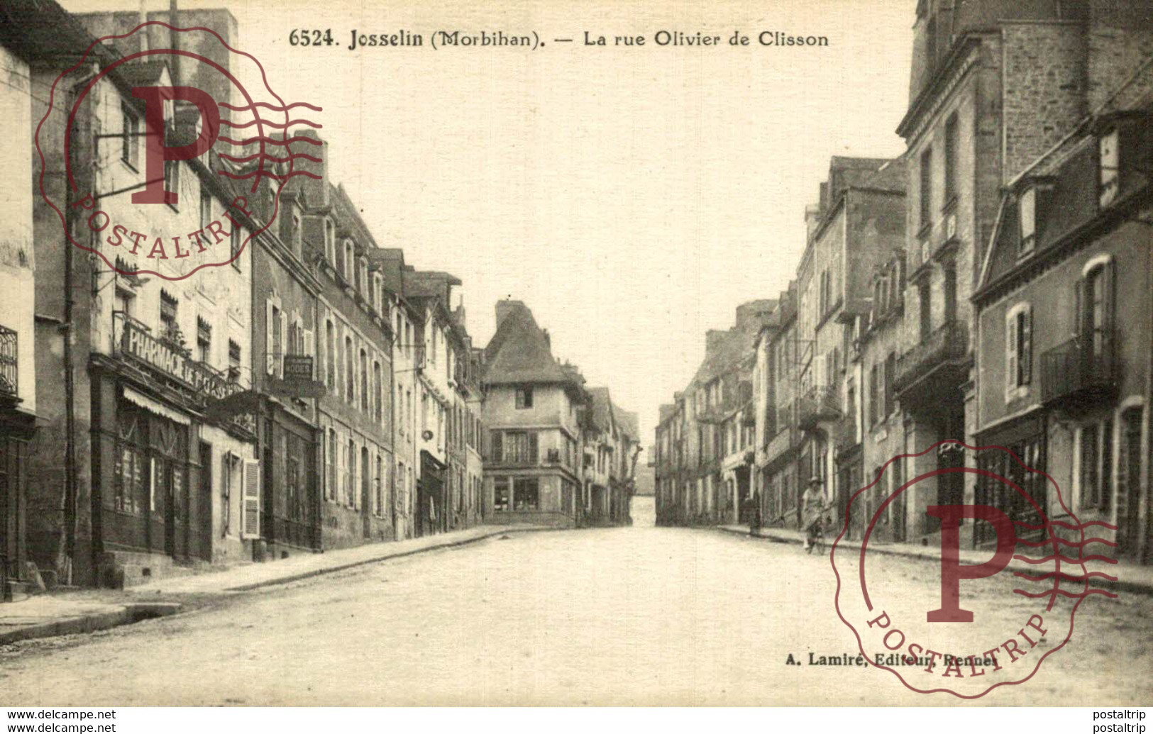 JOSSELIN LA RUE OLIVIER DE CLISSON - Josselin