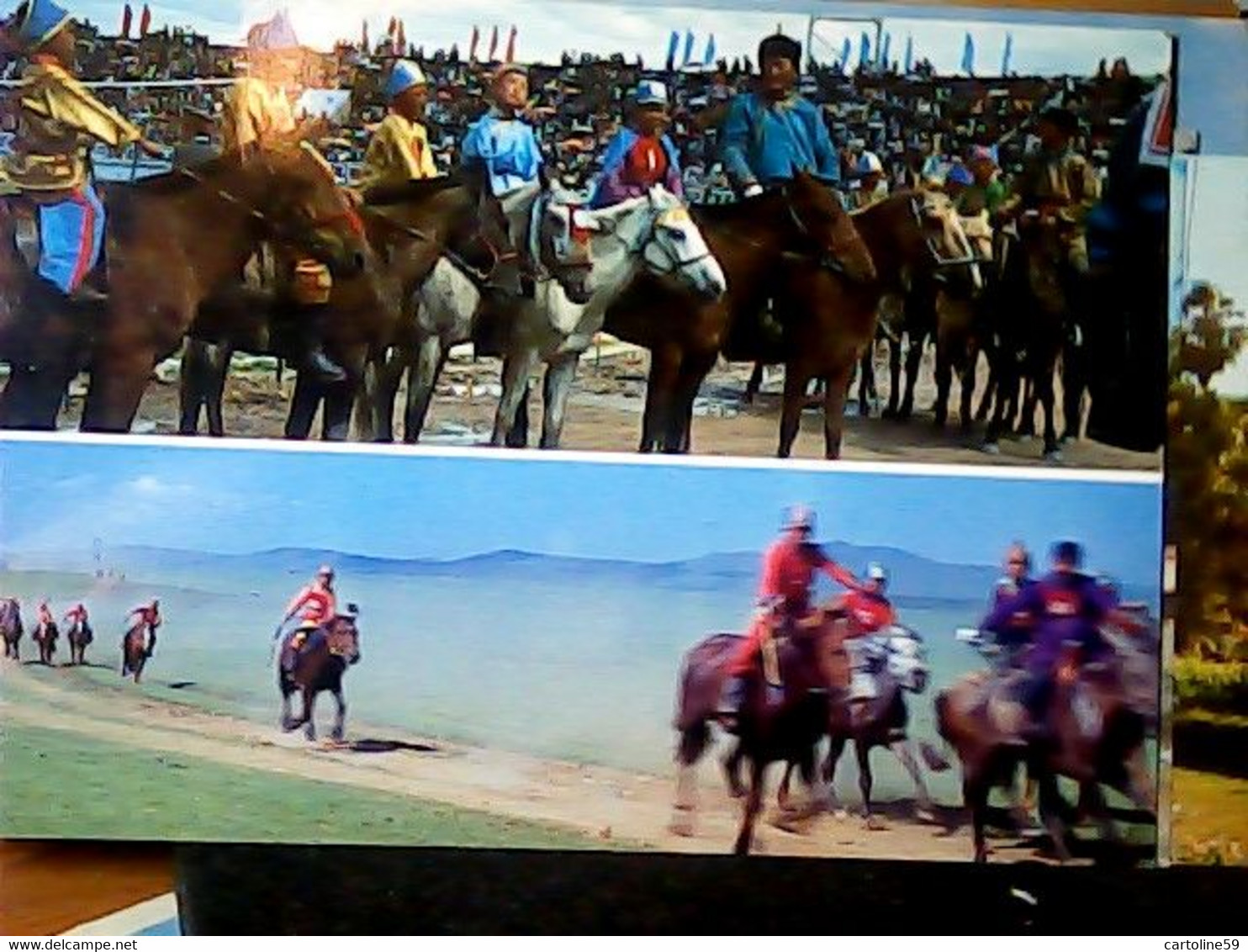 HORSERACE MONGOLIA ? CORSA CAVALLI HORSES RACE   N1990 IN5121 - Mongolia