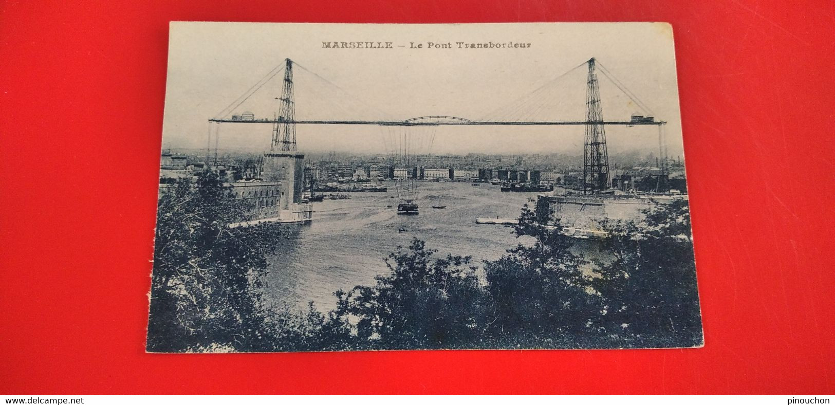 Cpa - Marseille - Le Pont Transbordeur - - Vieux Port, Saint Victor, Le Panier