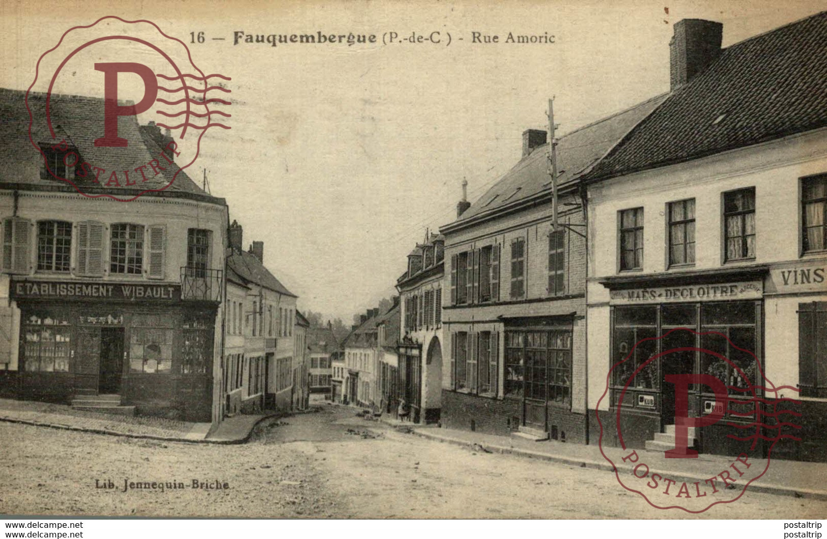 FAUQUEMBERGUE - Rue Amoric - Fauquembergues