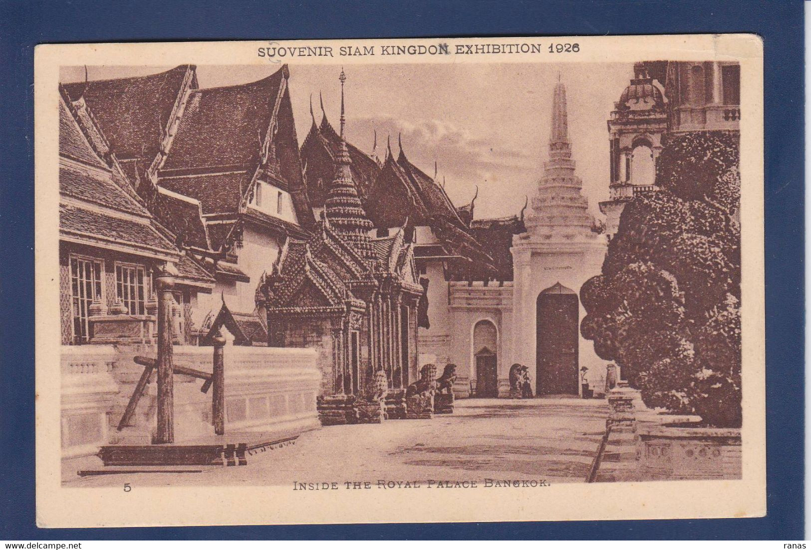 CPA Siam Thaïlande Non Circulé Voir Dos - Thaïlande