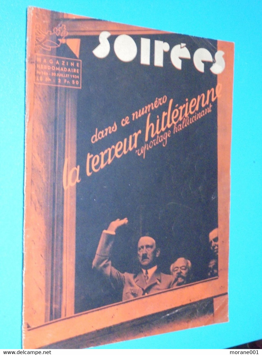 Revue Soirées N° 146 De 1934 Editions Rex Leon Degrelle Bon état - 1900 - 1949